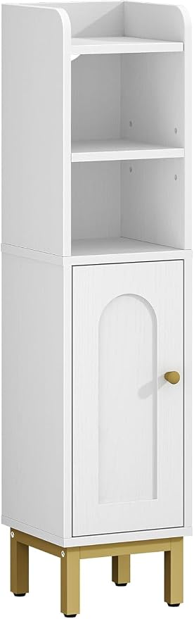 Bathroom Storage Cabinet, Small Corner Floor Cabinet - Image 8