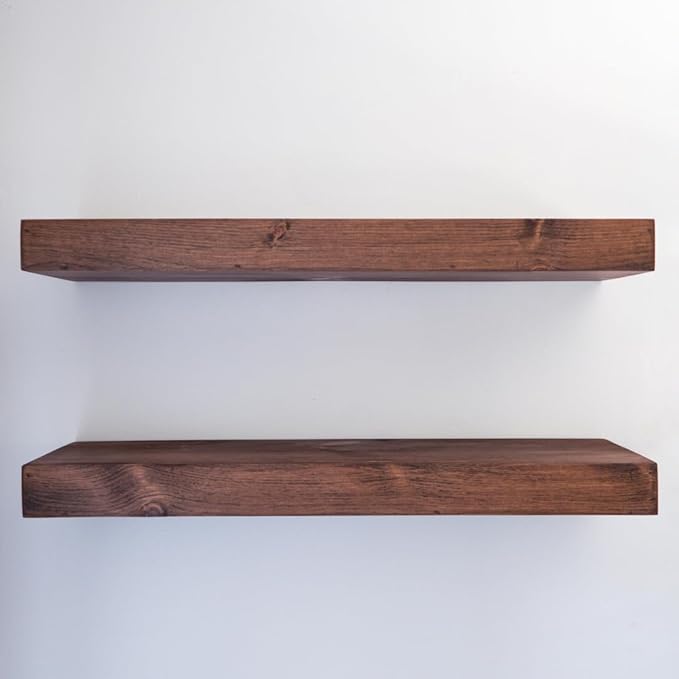 Urbandi Modern Floating Shelves 3 Inches Thick - Image 5