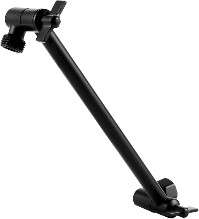 Heavy Duty Adjustable Shower Arm, Strong Load Support, No Sagging, Keeps Shower by Unknown