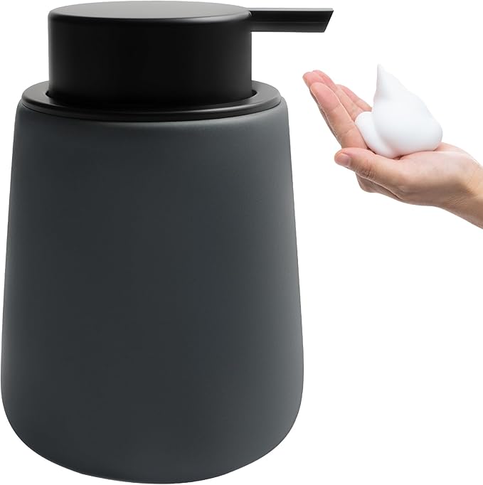 Soap Foaming Dispenser Ceramic by TOOZFO