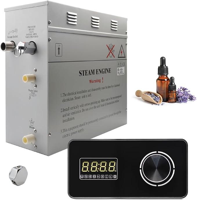 Superior Encore 9kW Steam Shower Generator Kit by SteamPlanet
