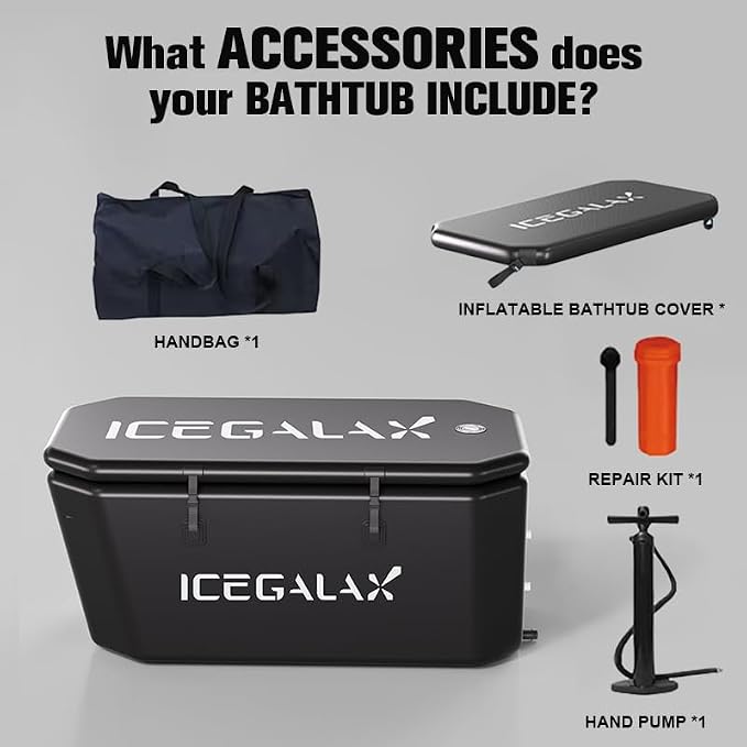 Cold Plunge Tub, Inflatable Ice Bath Tub - Image 6