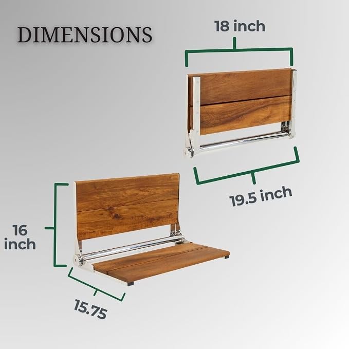 Teak Shower Seat - Image 4
