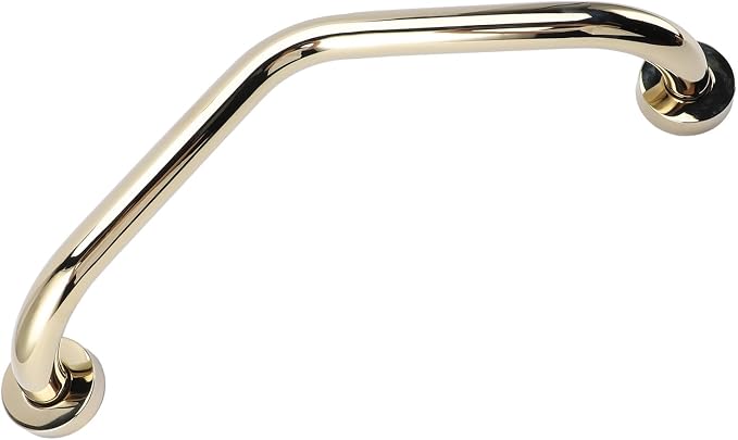 Shower Grab Bar Safety Handrail Bathroom Grab Bar Gold Stainless Steel Non-Slip - Image 8
