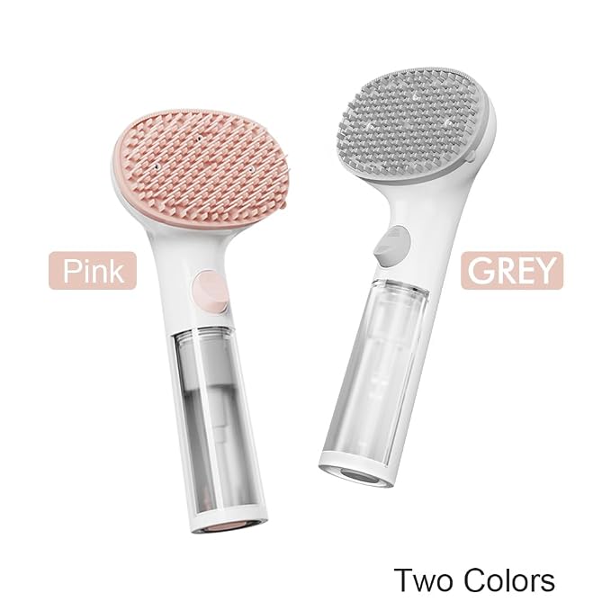 Dog Bath Brush, Scrubber Soft Silicone Head Pet Bathing Massage Brush Long - Image 9