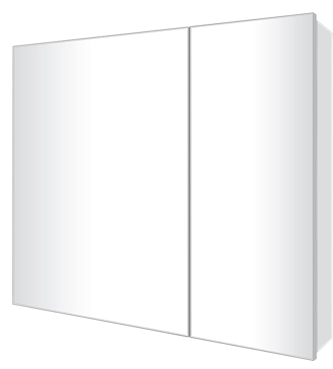 Aluminum Bathroom Medicine Cabinet - Image 5