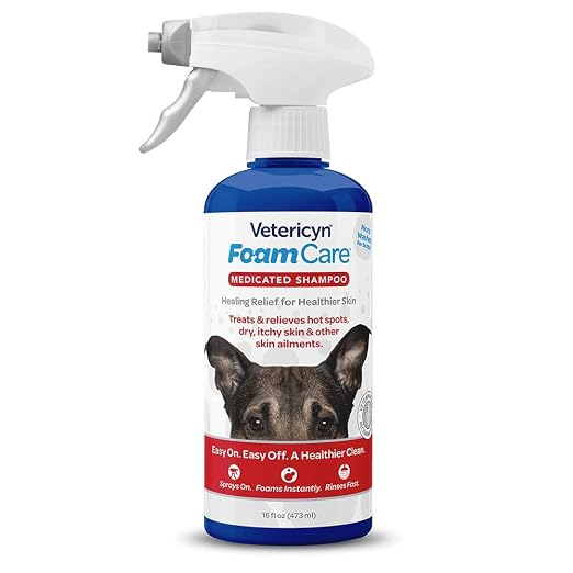 Vetericyn FoamCare Medicated Dog Shampoo by Vetericyn