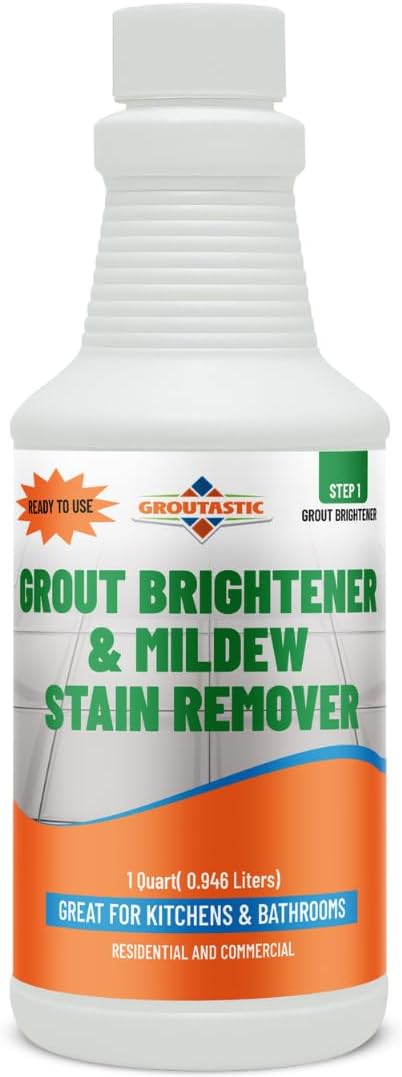 Mildew Stain Remover – Powerful Mold & Mildew Cleaner by Groutastic