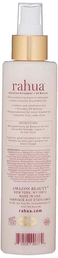 Rahua Hydration Detangler Spray + UV Barrier, Vegan Leave In Hair Spray - Image 6