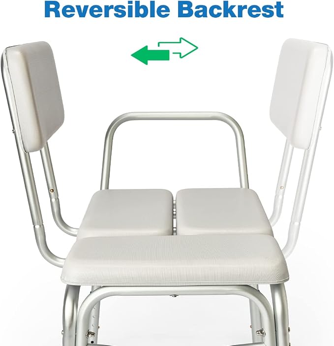 GreenChief Padded Shower Bench for Bathtub 500 LBS - Image 4