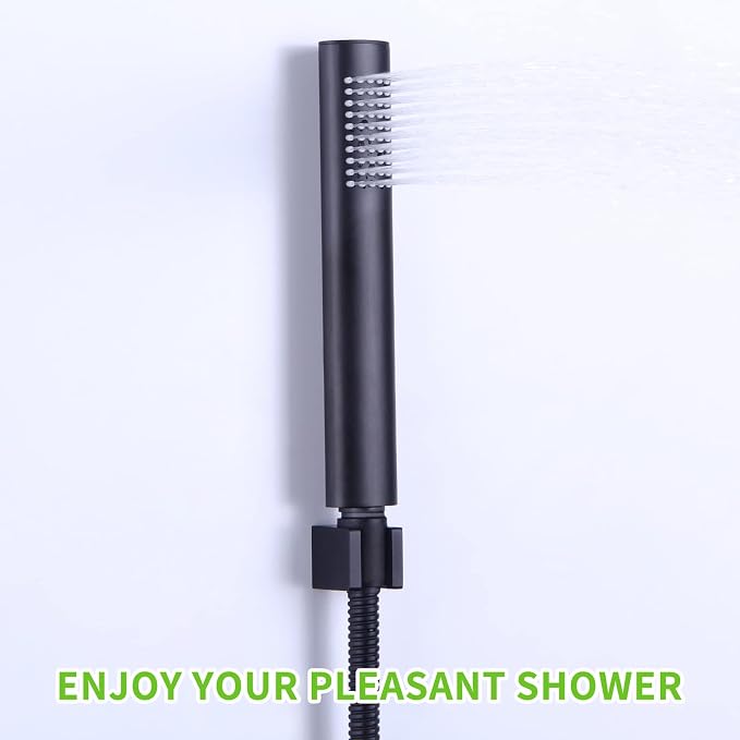 Angle Simple Shower Wand Holder, Brass Shower Head Hanger, Sprayer Nozzle - Image 8