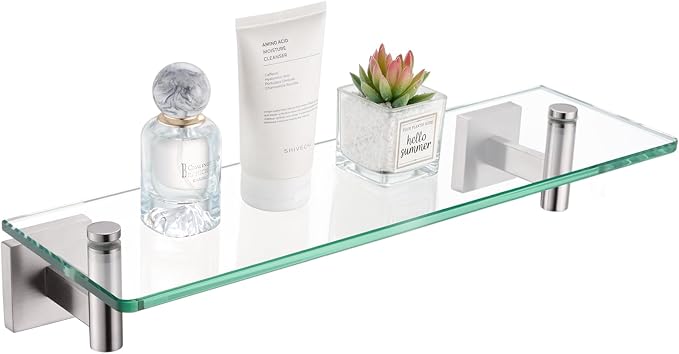 KOKOSIRI Floating Shelf Bathroom Wall Mount Shelves 12-Inch by KOKOSIRI