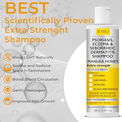 Antifungal Psoriasis Shampoo, Seborrheic Dermatitis Shampoo | Soothes Itching - Image 3