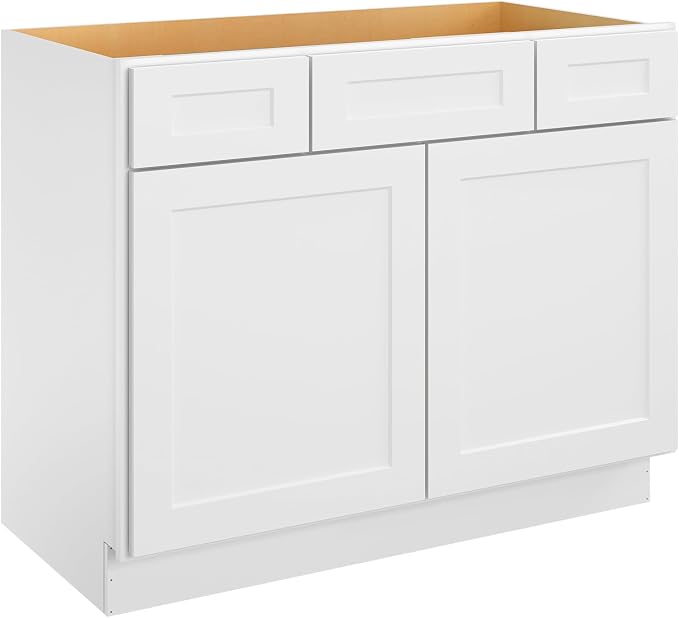 ROOMTEC Bathroom Cabinet, Soft-Close Drawer Slides Morden Bathroom Sink Vanity by ROOMTEC