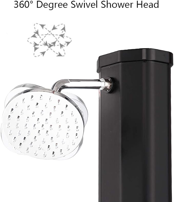 VINGLI Solar Heated Shower, 9.3 Gallon Outdoor Shower - Image 5