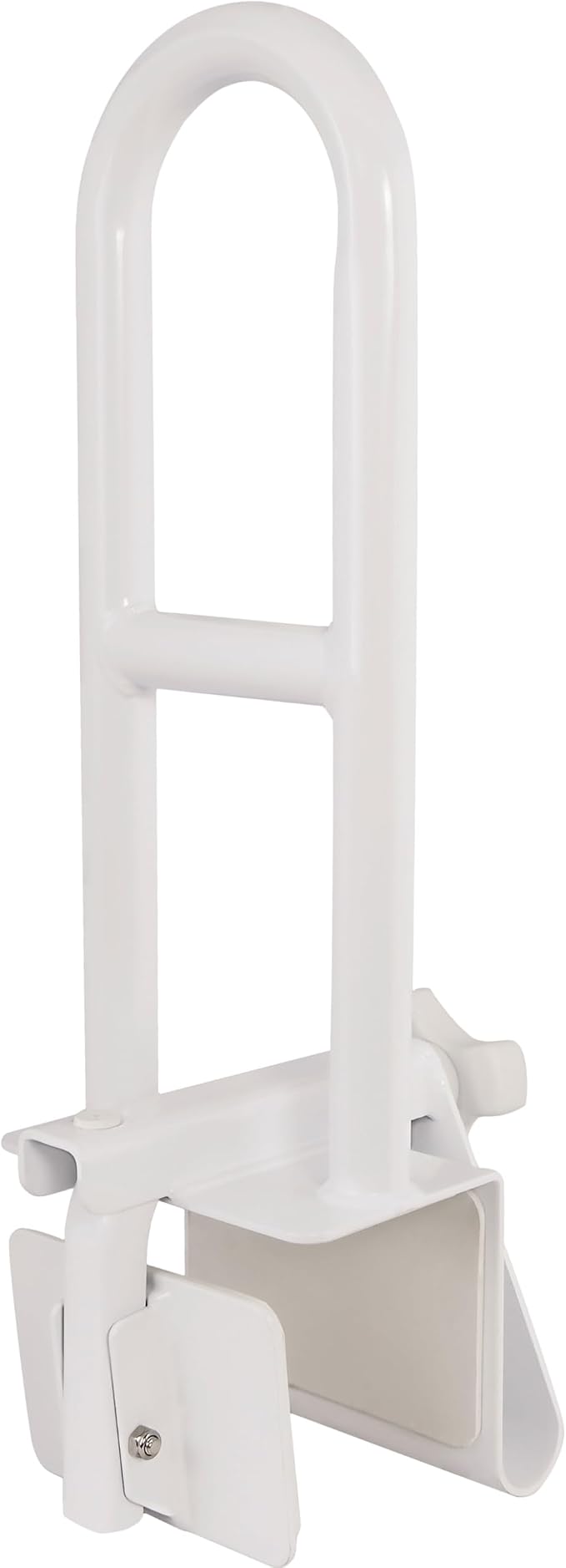 Vaunn Medical Adjustable Bathtub Safety Rail Shower Grab Bar Handle, Stainless - Image 6