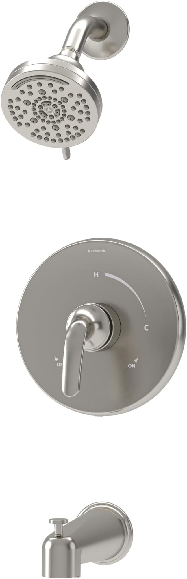 Elm Single Handle Wall Mounted Tub and Shower Trim Kit by Symmons