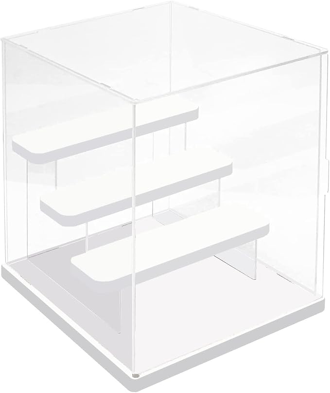 Choowin 4 Tier Small Clear Acrylic Display Case by Choowin