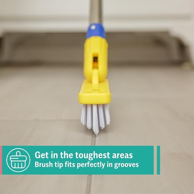 CHOMP! Grout Cleaner Bundle, Includes Long Handle Stand Up Brush, Refreshes - Image 5