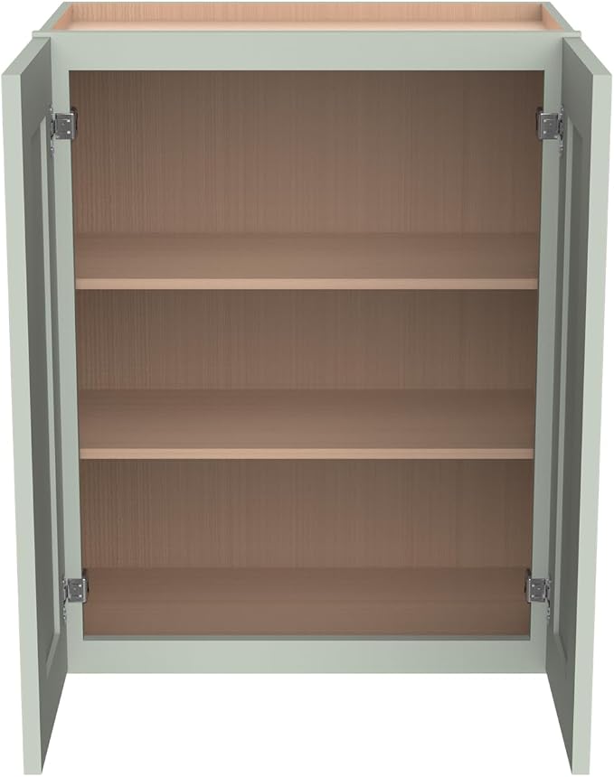 Wall-Mounted Cabinet – Solid Wood Shaker Style Medicine Cabinet - Image 6