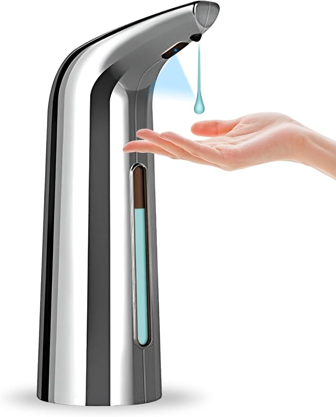 Automatic Soap Dispenser Touchless, TUMAN Pro Battery Operated Electric by TUMAN+Pro