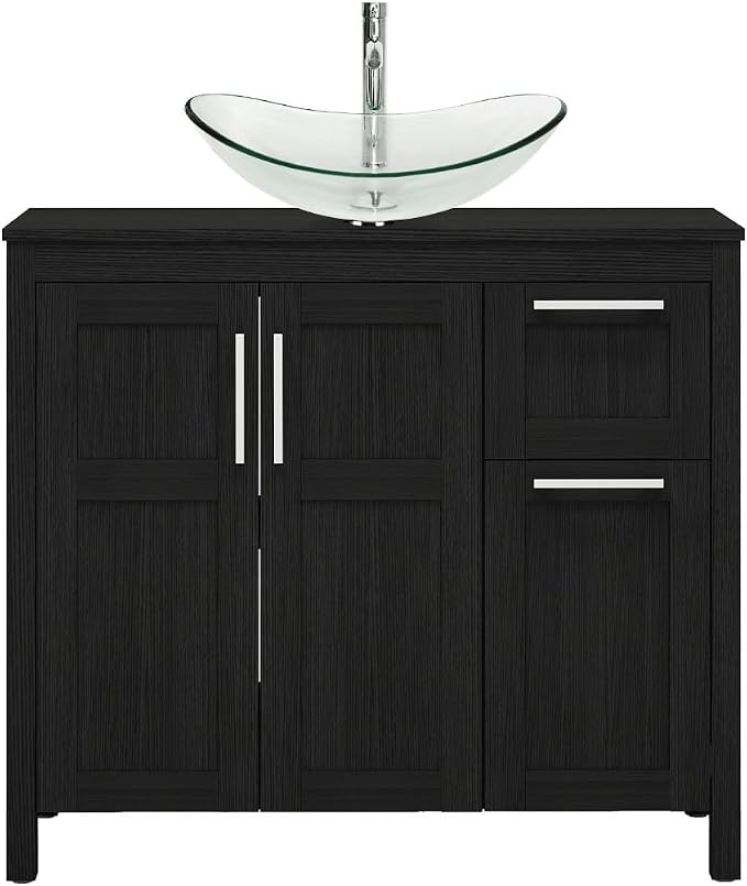 YOURLITE 36 Inches Traditional Bathroom Vanity Set by YOURLITE