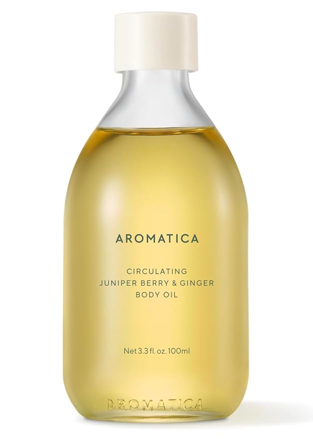 AROMATICA Circulating Body Oil Juniper Berry & Ginger -3.38 fl. oz. by AROMATICA