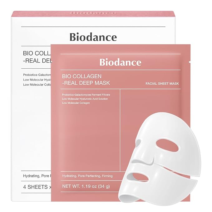 BIODANCE Bio-Collagen Real Deep Mask, Hydrating Overnight Hydrogel Mask by BIODANCE