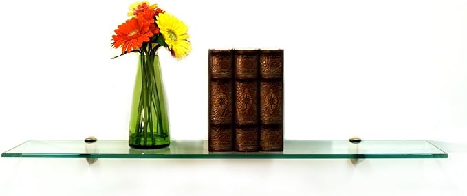 Spancraft 6" X 33" Glass Shelf by Spancraft