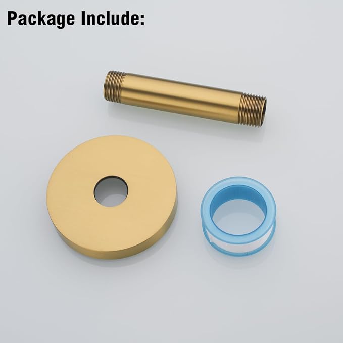 RANDOM Champagne Bronze Shower Arm - Image 7