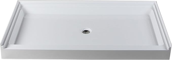 Westbrass SP6036WP-12 60" x 36" 3-Wall Shower Pan - Image 2
