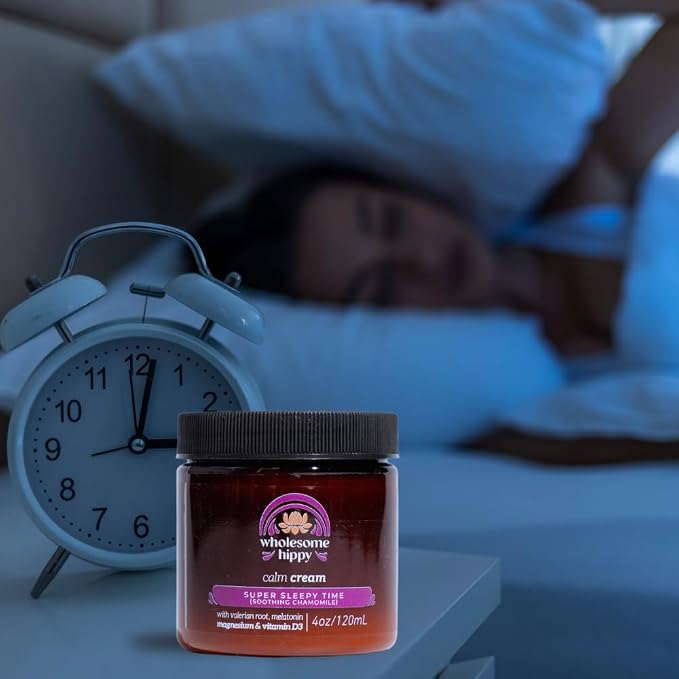 WHOLESOME HIPPY Super Sleepytime Calm Cream – Nighttime Body Butter - Image 4