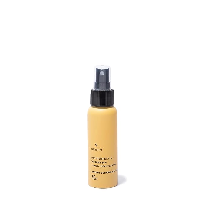 Skeem Aura Citronella Travel Body Spray 2.7 oz, Verbena by Skeem