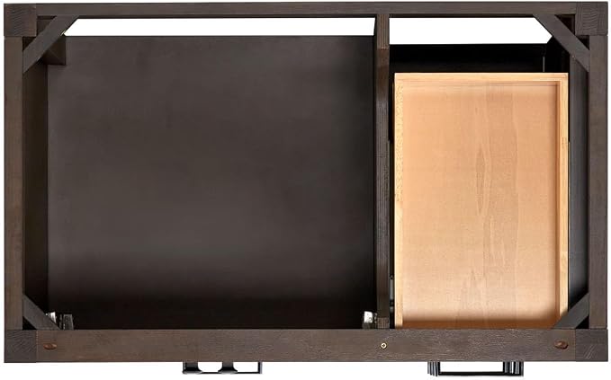 ARIEL Cambridge 37 Inch Single Rectangular Sink Bathroom Vanity - Image 7