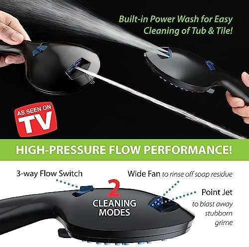 Hotel Spa AquaCare for California As-Seen-On-TV High Pressure Handheld Rain - Image 7