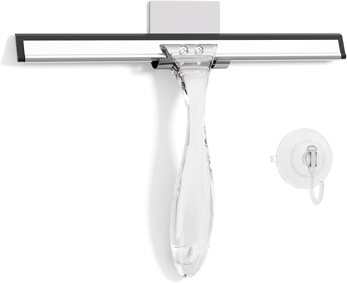 AmazerBath Shower Squeegee for Glass Doors, All-Purpose Squeegee by AmazerBath