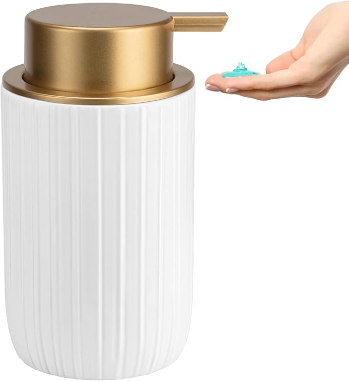 Soap Liquid Dispenser Ceramic by TOOZFO