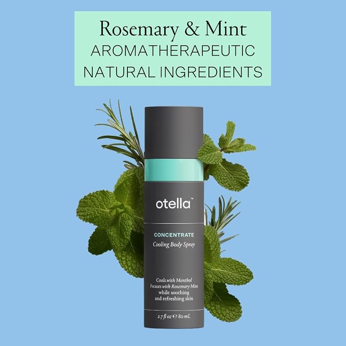Cooling Body Spray with Menthol and Rosemary Mint, 2.7 oz. | Immediate Heat - Image 11
