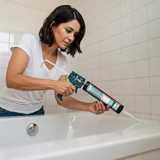 Kitchen & Bathroom Silicone Caulk– Clear Silicone Sealant Waterproof - Image 4