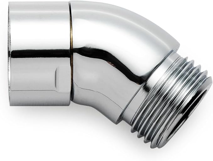 OFFO Shower Head Elbow Adapter, All Metal Handheld Shower Head Elbow Adapter by OFFO