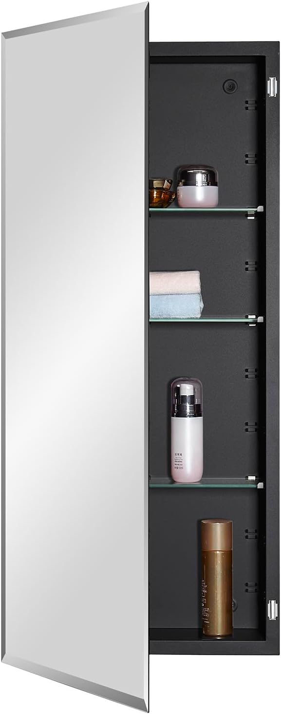 Black Bathroom Medicine Cabinet by MedicineCabinetsMirrors