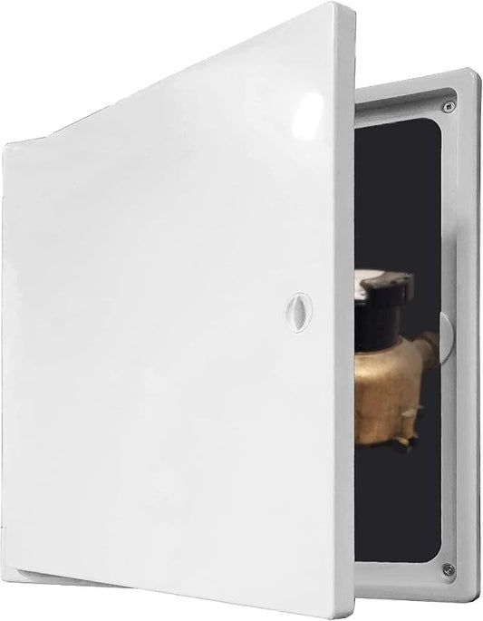 Access Panel 12x12 with Door Plastic White by EASY-EXS