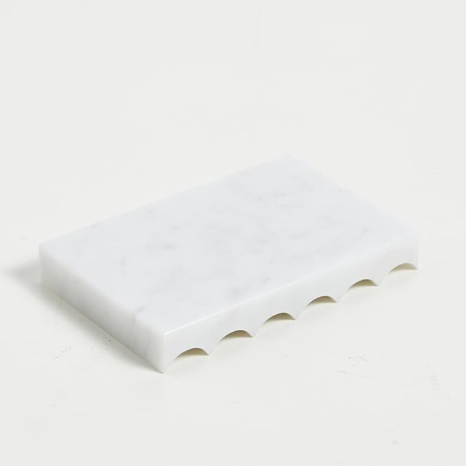 Luxurious Marble Soap Dish Jewelry Ring Tray - Image 3