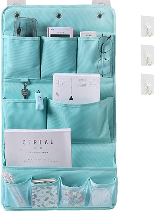 HSLFUAI Hanging Organizer with Pockets – Wall & Door Storage Bag with 3 Sticky by Homestorageforyouandi