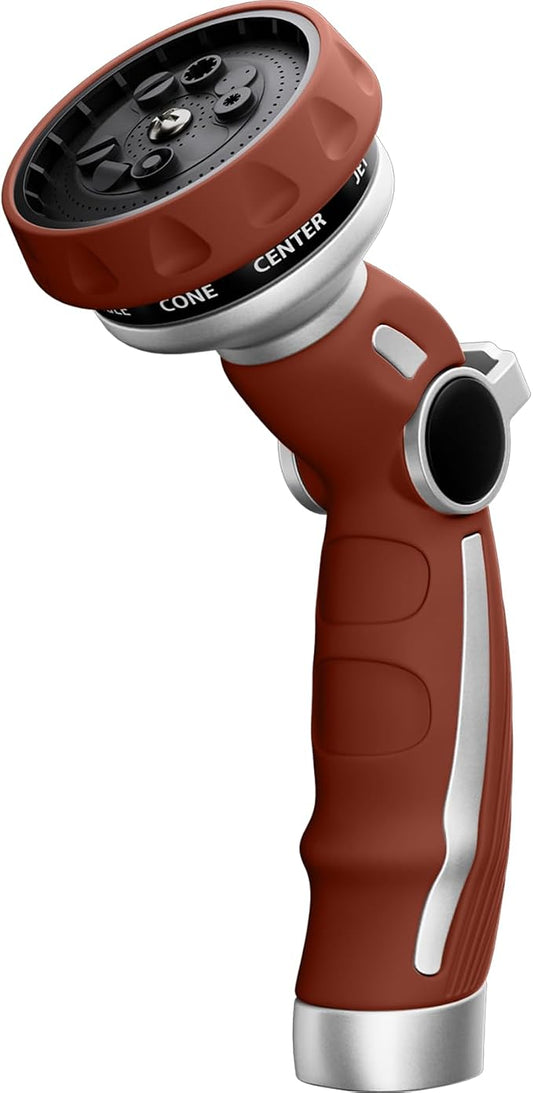 RESTMO Hose Nozzle Heavy Duty, Metal Water Hose Sprayer by Restmo