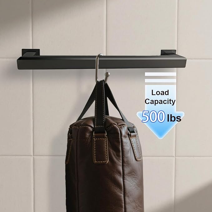 Handicap Grab Bars, Octagon 2 Pack 18 Inch Shower Grab Bar - Image 3