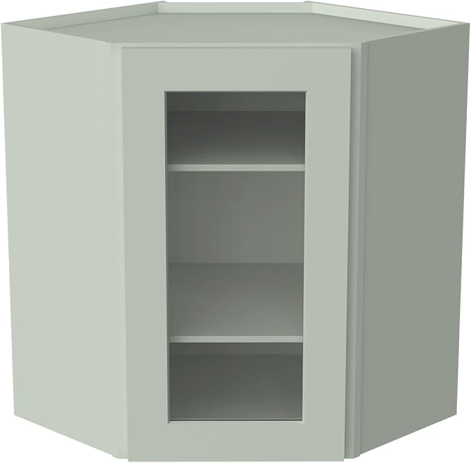 Glass Cabinet Style Corner Cabinet - Image 5