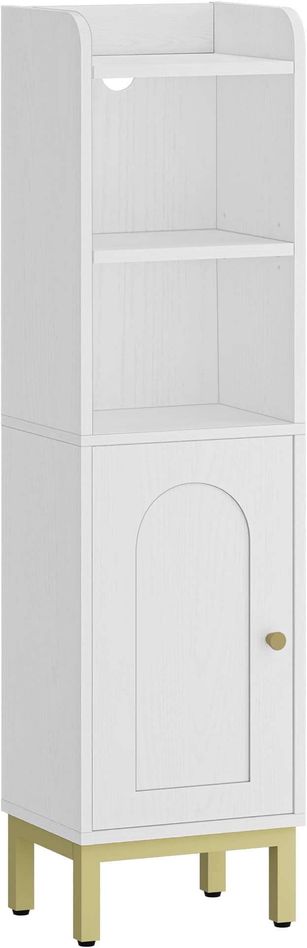 Bathroom Storage Cabinet, Small Corner Floor Cabinet - Image 8