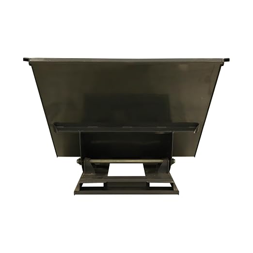 Heavy Duty Self-Dumping Hopper, 2 cu yd Tall, 6000 lb Capacity, - Image 6