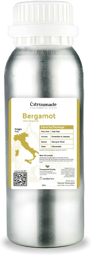 Bergamot Essential Oil by NaturePackaged
